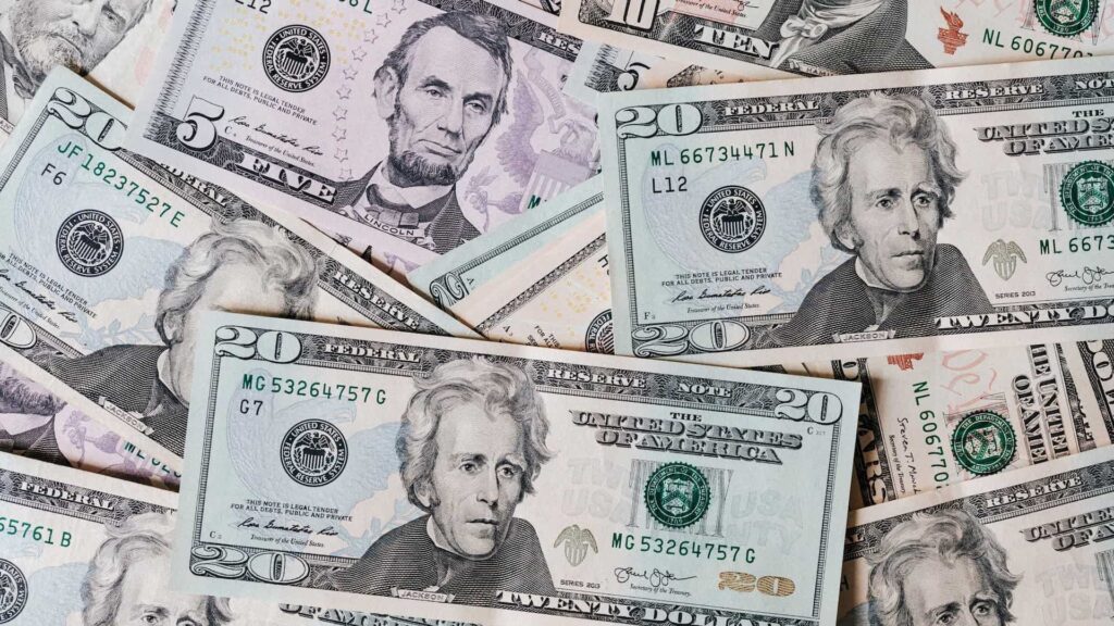 Notas de dólares americanos - Meta Dólar