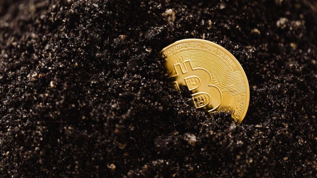 Bitcoin, blockchain, chão - Mineração de Bitcoin