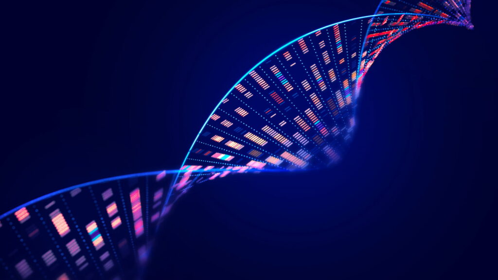 Análise do genoma humano estrutura molecular do dna - Foto: gettyimages - O que é Syscoin?