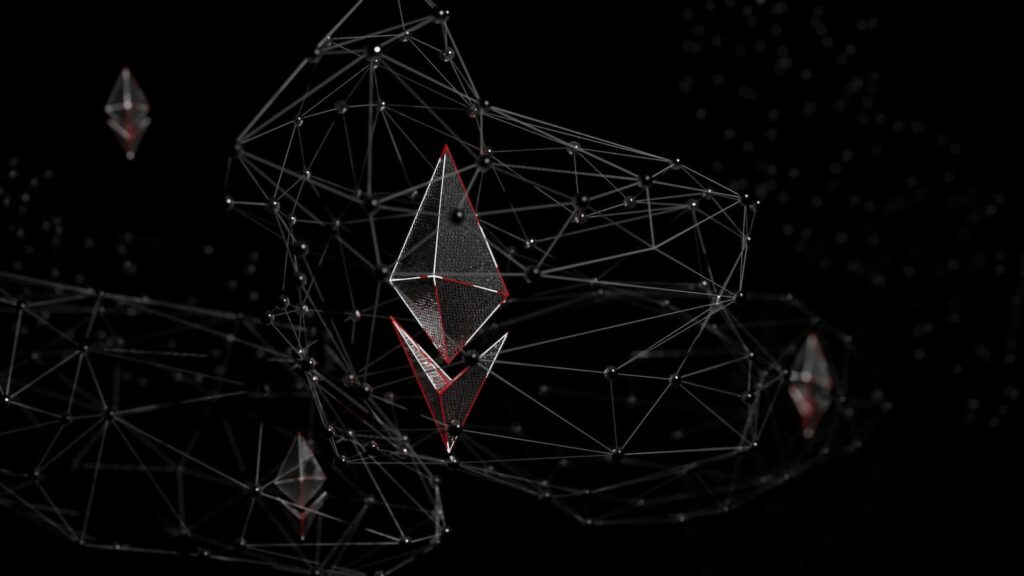 Uma imagem gerada por computador de um diamante vermelho - Quem é Vitalik Buterin?