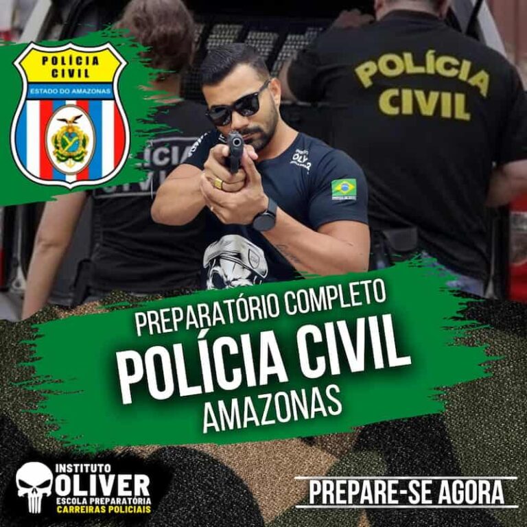 Curso Preparatório Polícia Civil Amazonas Instituto Óliver é bom? vale a pena?