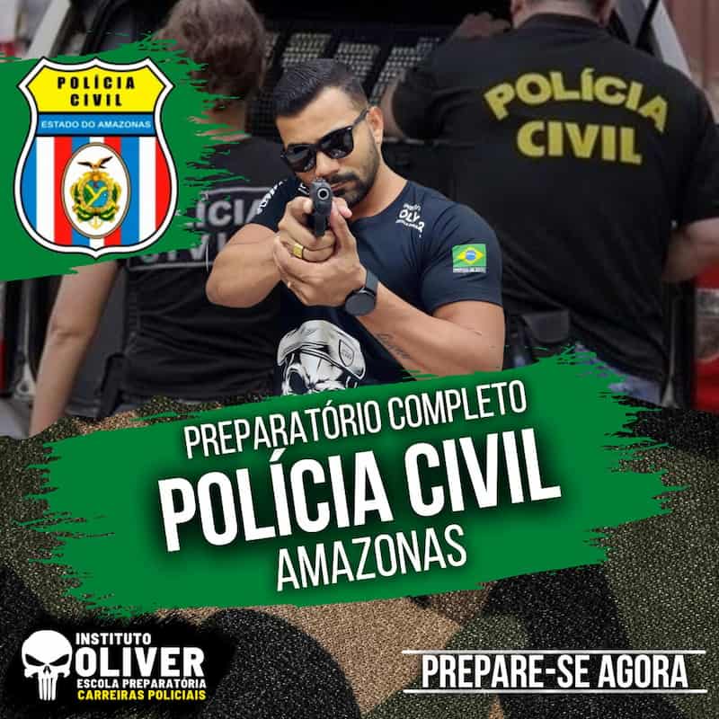 Curso Preparatório Polícia Civil Amazonas Instituto Óliver é bom? vale a pena?