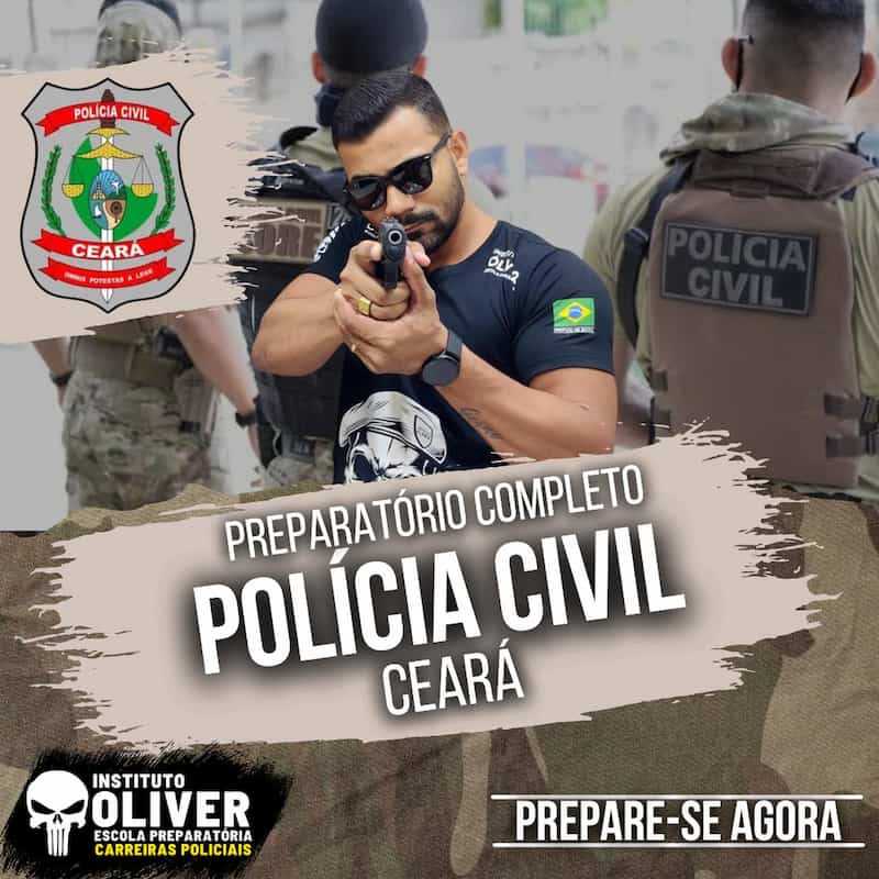 Curso Preparatório Polícia Civil Ceará Instituto Óliver é bom? vale a pena?
