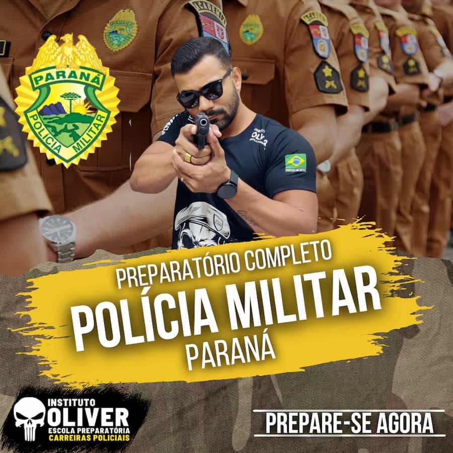 Curso Preparatório Polícia Militar Paraná Instituto Óliver é bom? vale a pena?