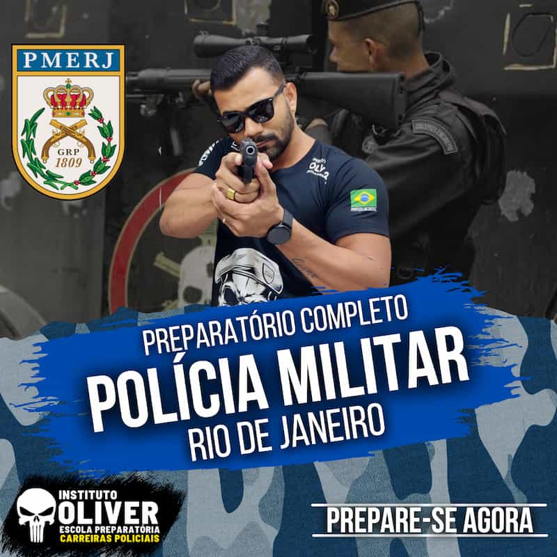 Curso Preparatório Polícia Militar Rio de Janeiro Instituto Óliver é bom? vale a pena?