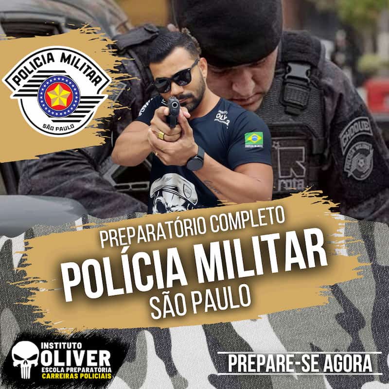 Curso Preparatório Polícia Militar São Paulo Instituto Óliver é bom? vale a pena?