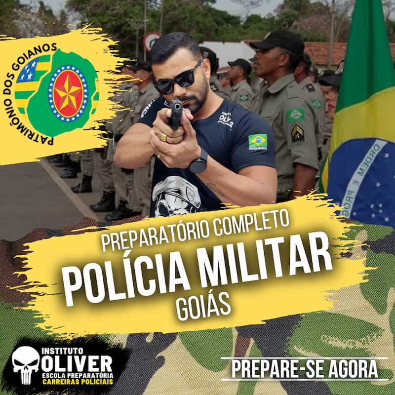 Curso Preparatório Polícia Militar de Goiás Instituto Óliver é bom? vale a pena?
