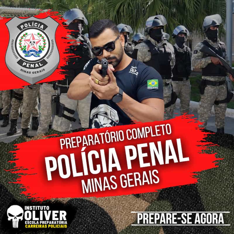 Curso Preparatório Polícia Penal Minas Gerais Instituto Óliver é bom? vale a pena?