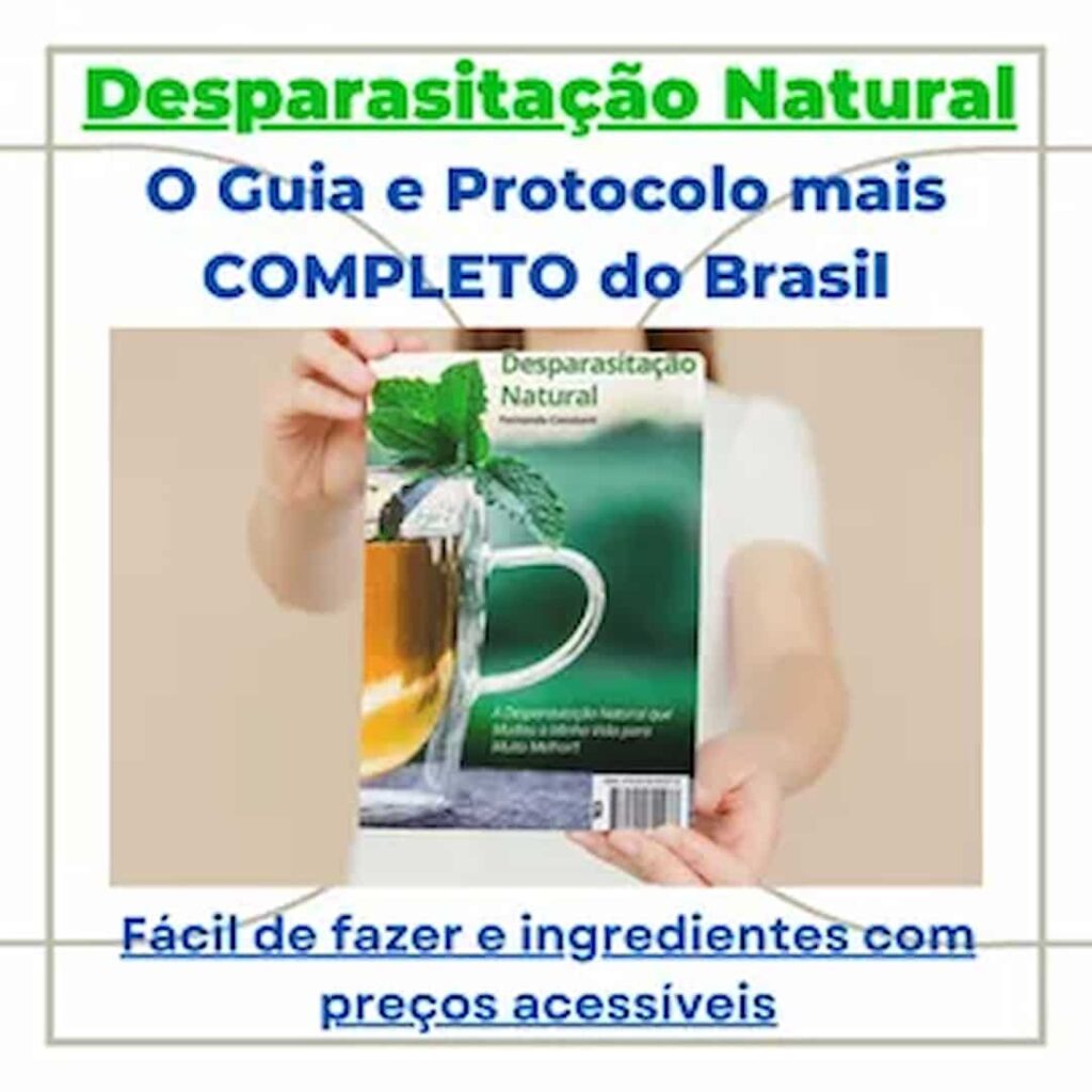 Protocolo de Desparasitação Natural da Fernanda Constant é bom vale a pena