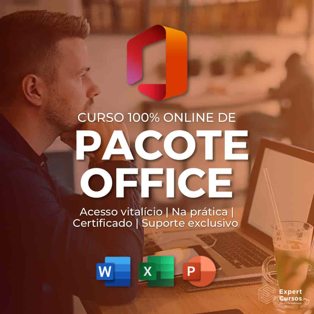 Curso Formação Pacote Office da Expert Cursos é bom? vale a pena?