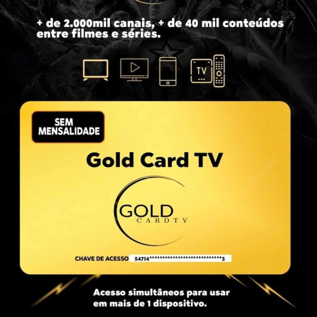 Tudo sobre Gold Card TV é bom? vale a pena? Confira!